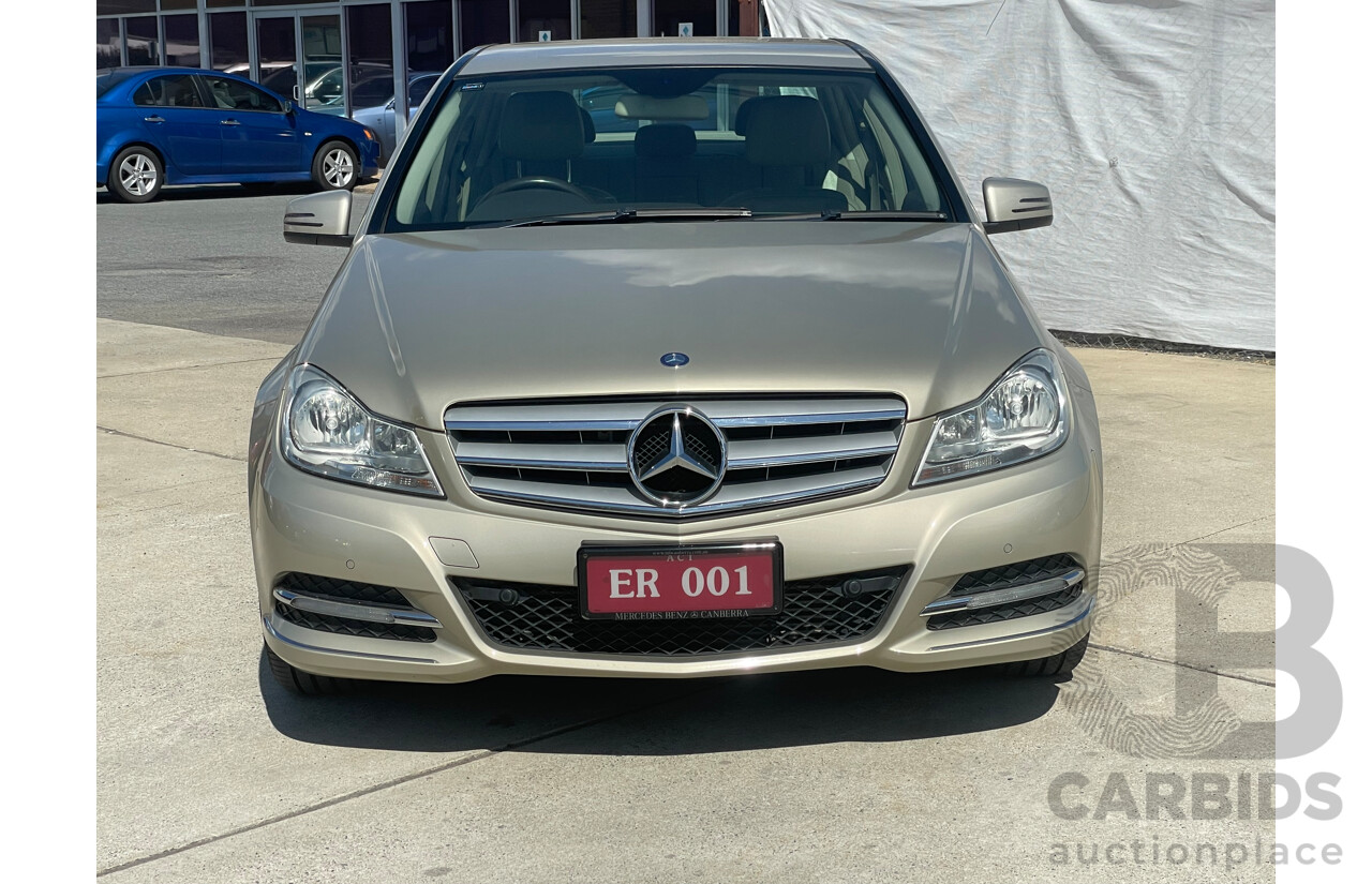 9/2011 Mercedes-Benz C250 CDI Elegance BE W204 MY11 4d Sedan Beige 2.1L