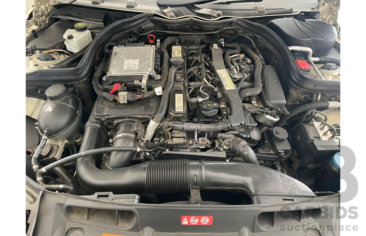 9/2011 Mercedes-Benz C250 CDI Elegance BE W204 MY11 4d Sedan Beige 2.1L