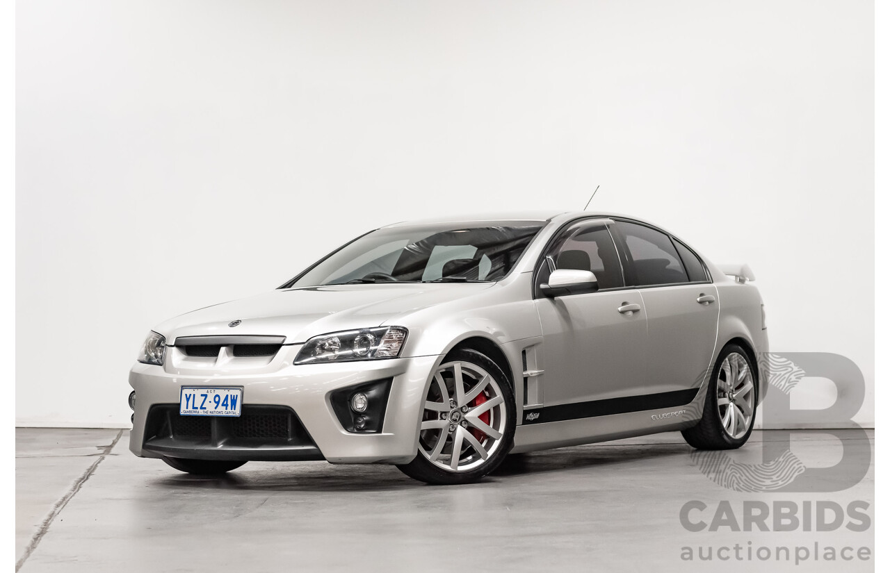 10/2006 Holden HSV Clubsport R8 E SERIES 4d Sedan Silver V8 6.0L