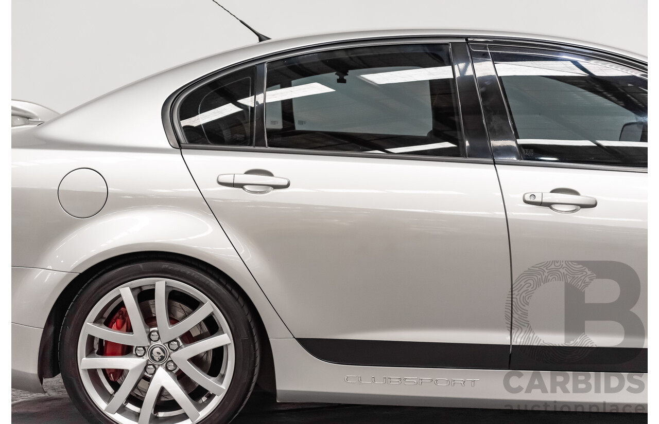 10/2006 Holden HSV Clubsport R8 E SERIES 4d Sedan Silver V8 6.0L