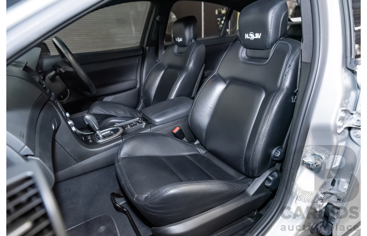 10/2006 Holden HSV Clubsport R8 E SERIES 4d Sedan Silver V8 6.0L
