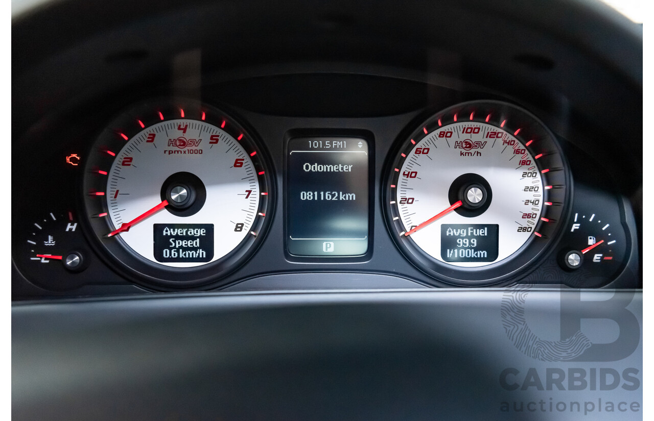 10/2006 Holden HSV Clubsport R8 E SERIES 4d Sedan Silver V8 6.0L