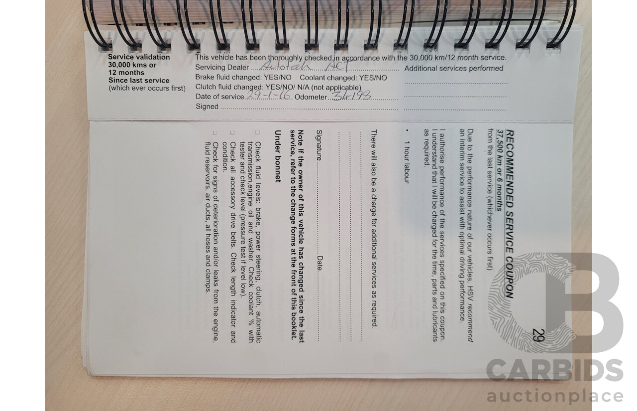 10/2006 Holden HSV Clubsport R8 E SERIES 4d Sedan Silver V8 6.0L