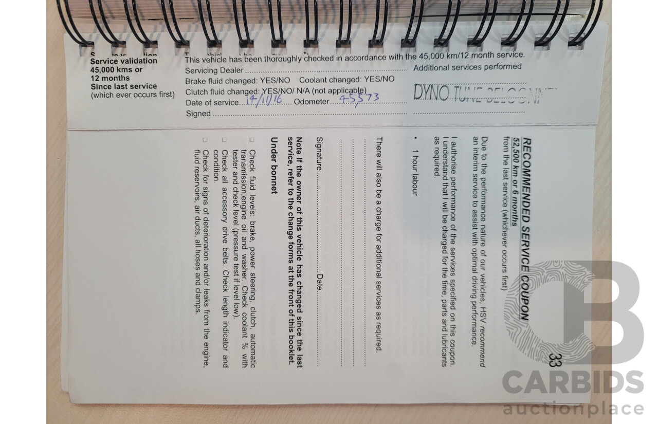 10/2006 Holden HSV Clubsport R8 E SERIES 4d Sedan Silver V8 6.0L