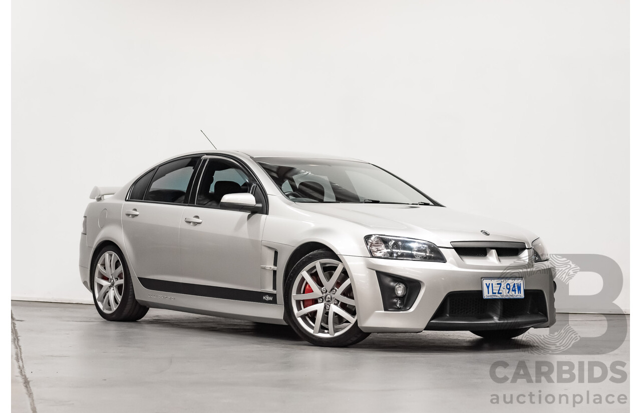 10/2006 Holden HSV Clubsport R8 E SERIES 4d Sedan Silver V8 6.0L