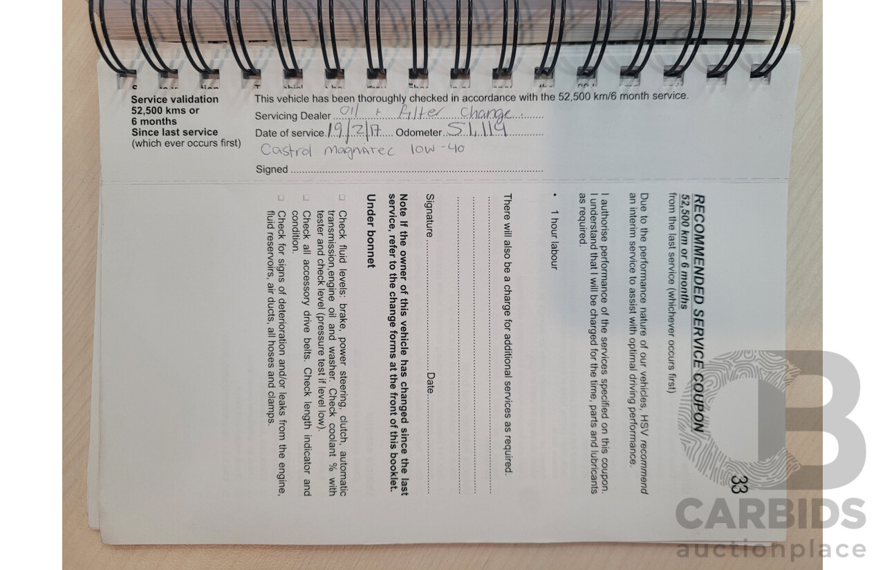 10/2006 Holden HSV Clubsport R8 E SERIES 4d Sedan Silver V8 6.0L