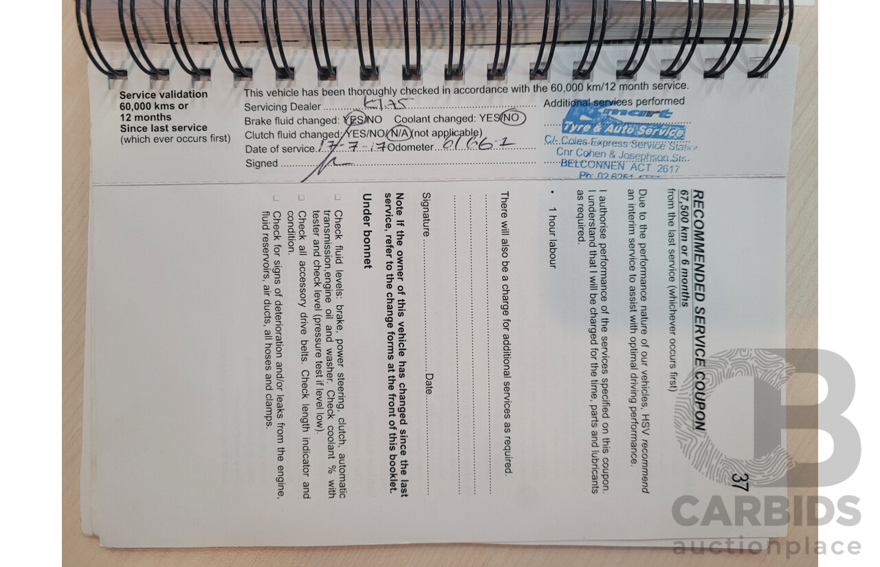 10/2006 Holden HSV Clubsport R8 E SERIES 4d Sedan Silver V8 6.0L