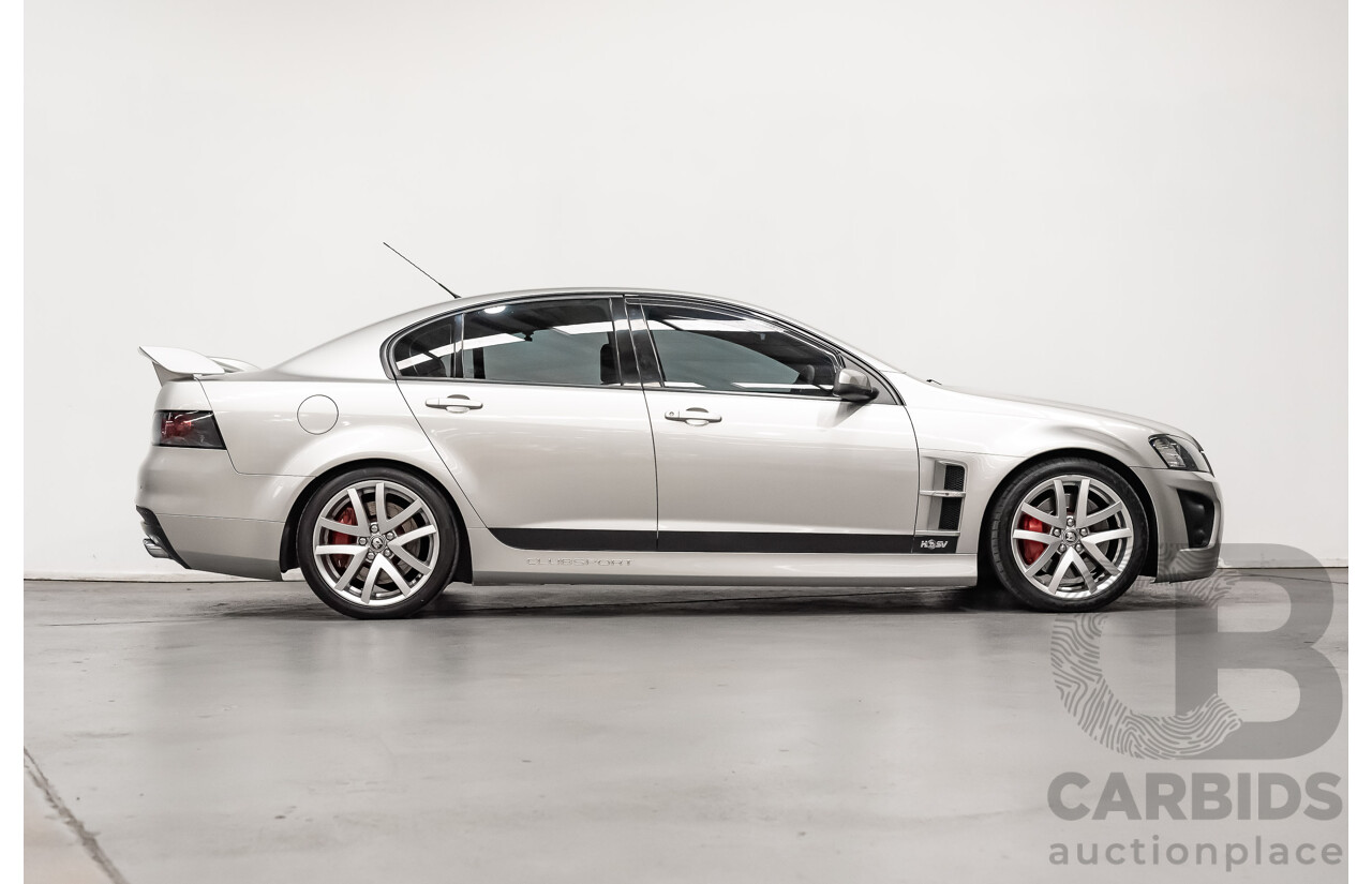 10/2006 Holden HSV Clubsport R8 E SERIES 4d Sedan Silver V8 6.0L
