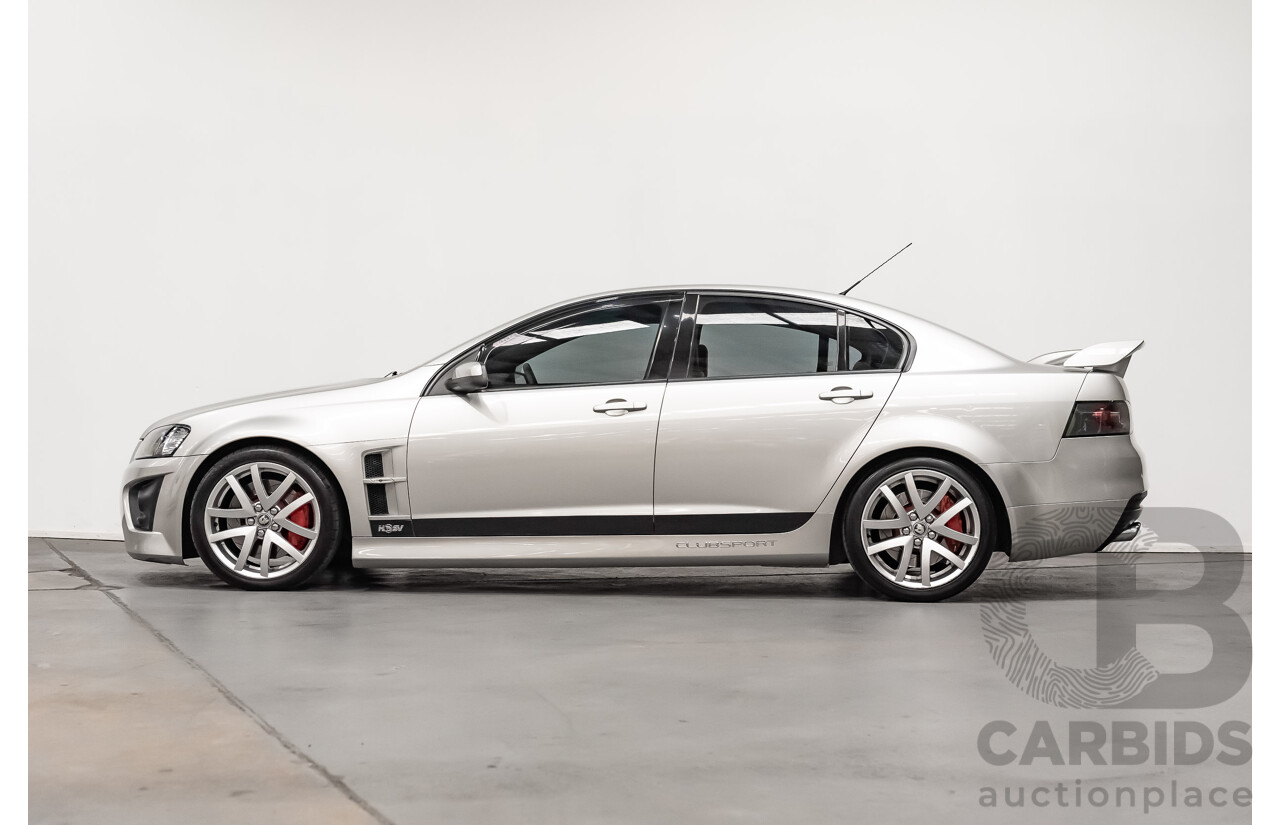 10/2006 Holden HSV Clubsport R8 E SERIES 4d Sedan Silver V8 6.0L
