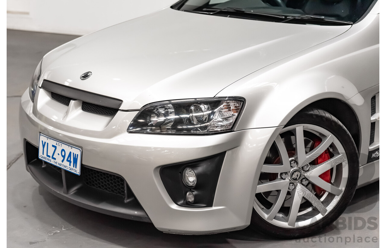 10/2006 Holden HSV Clubsport R8 E SERIES 4d Sedan Silver V8 6.0L