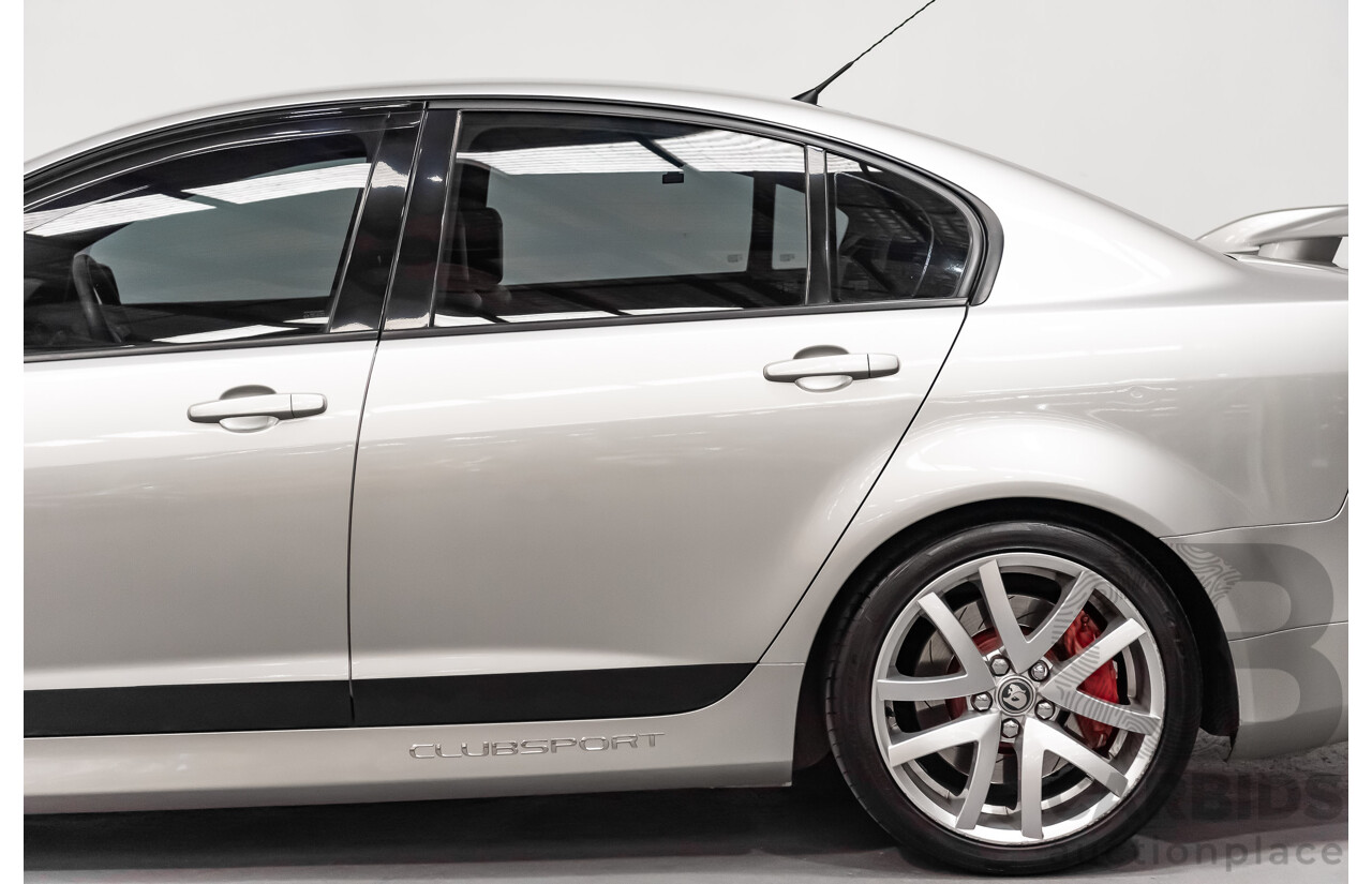 10/2006 Holden HSV Clubsport R8 E SERIES 4d Sedan Silver V8 6.0L