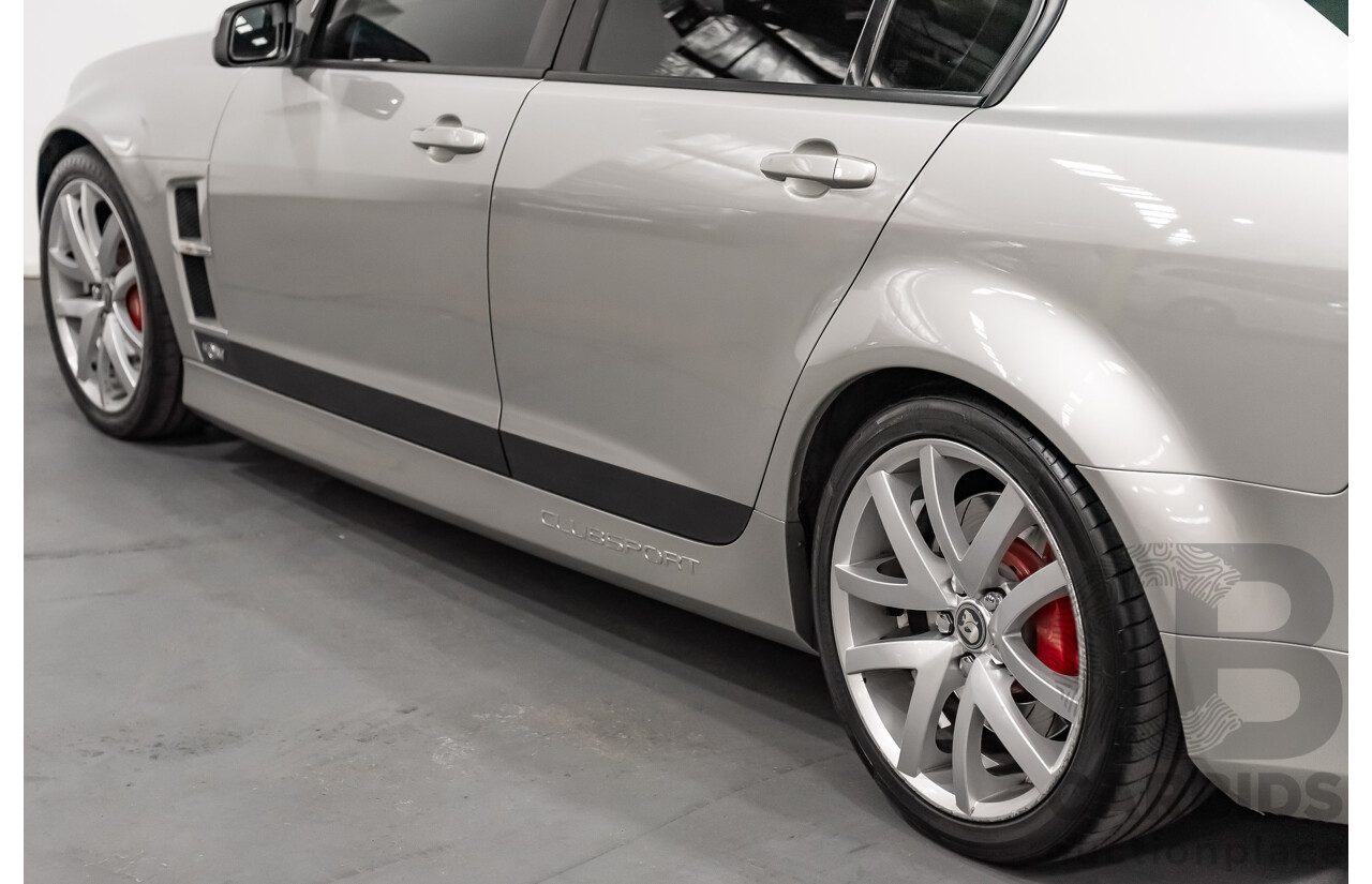 10/2006 Holden HSV Clubsport R8 E SERIES 4d Sedan Silver V8 6.0L