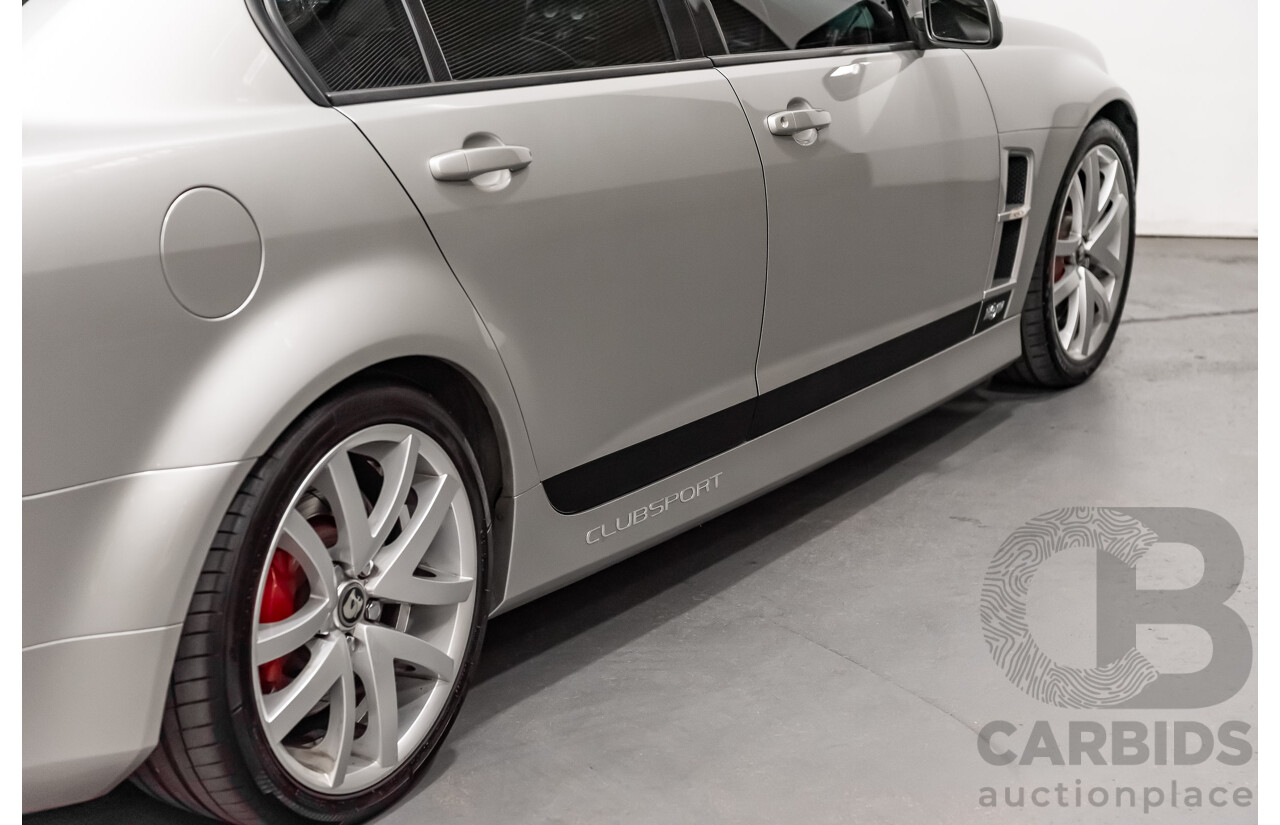 10/2006 Holden HSV Clubsport R8 E SERIES 4d Sedan Silver V8 6.0L