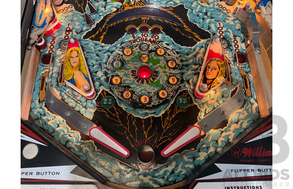 FLASH 1979 (Williams) Pinball Machine