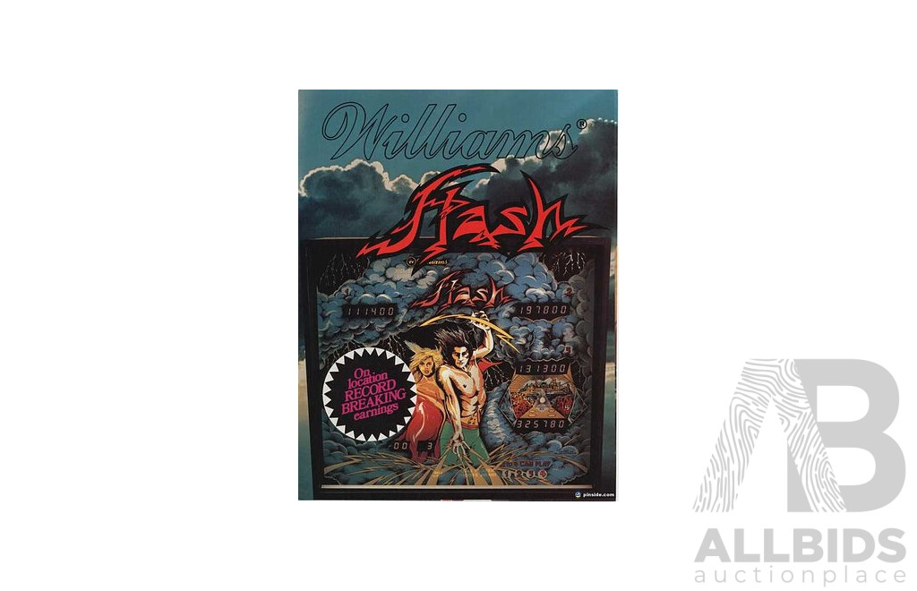 FLASH 1979 (Williams) Pinball Machine