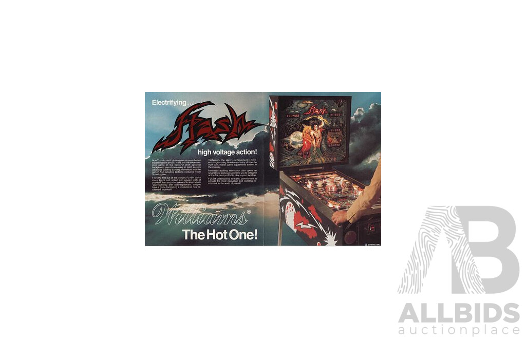 FLASH 1979 (Williams) Pinball Machine