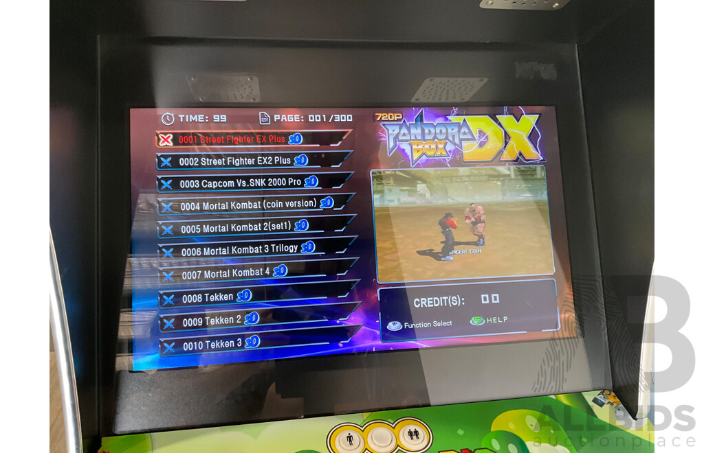 Super Mario - Stand-Up Multi-Arcade - Pandora Box System - Up to 3,000 Games