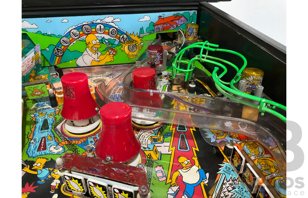 The SIMPSONS (Data East) Pinball Machine