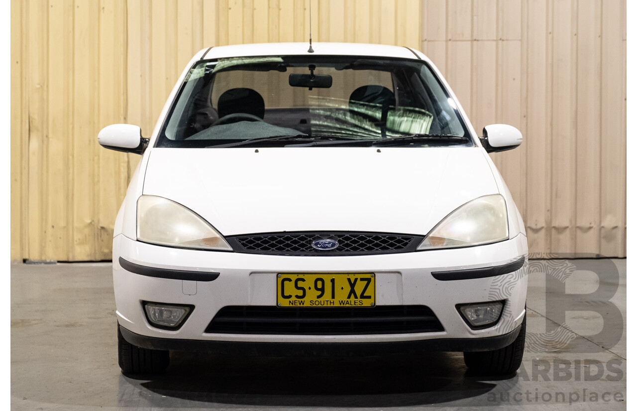 1/2004 Ford Focus SR LR 4d Sedan White 1.8L