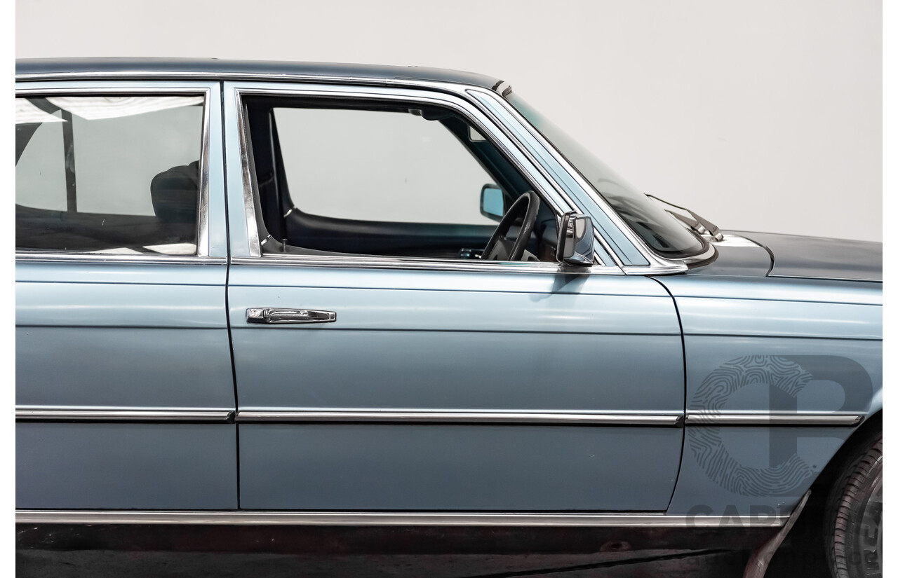 1/1973 Mercedes Benz 450SE 4d Sedan Metallic Blue V8 4.5L