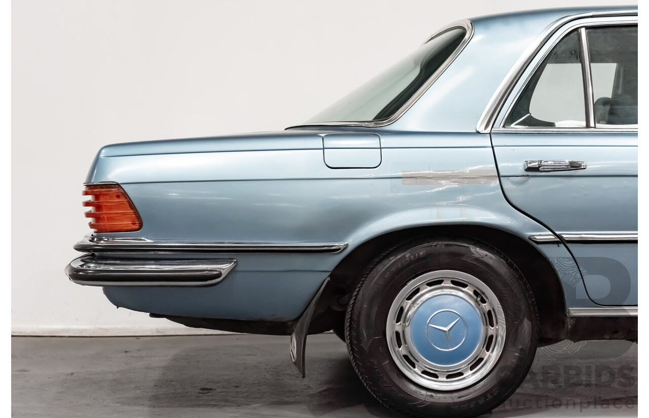 1/1973 Mercedes Benz 450SE 4d Sedan Metallic Blue V8 4.5L