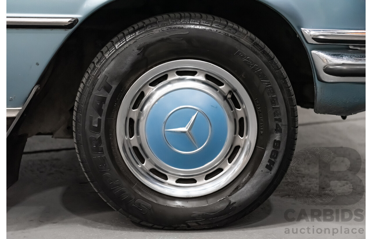 1/1973 Mercedes Benz 450SE 4d Sedan Metallic Blue V8 4.5L