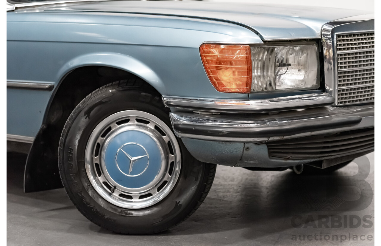 1/1973 Mercedes Benz 450SE 4d Sedan Metallic Blue V8 4.5L