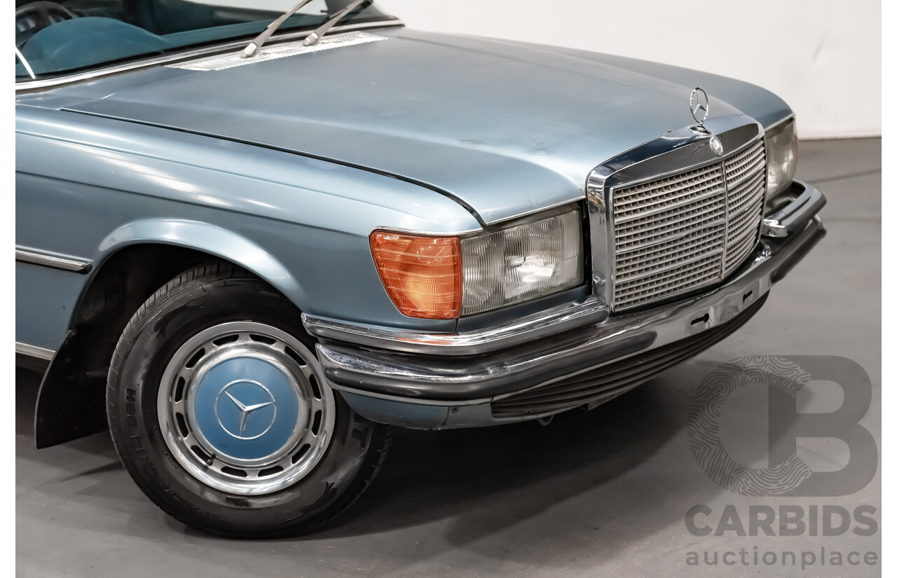 1/1973 Mercedes Benz 450SE 4d Sedan Metallic Blue V8 4.5L