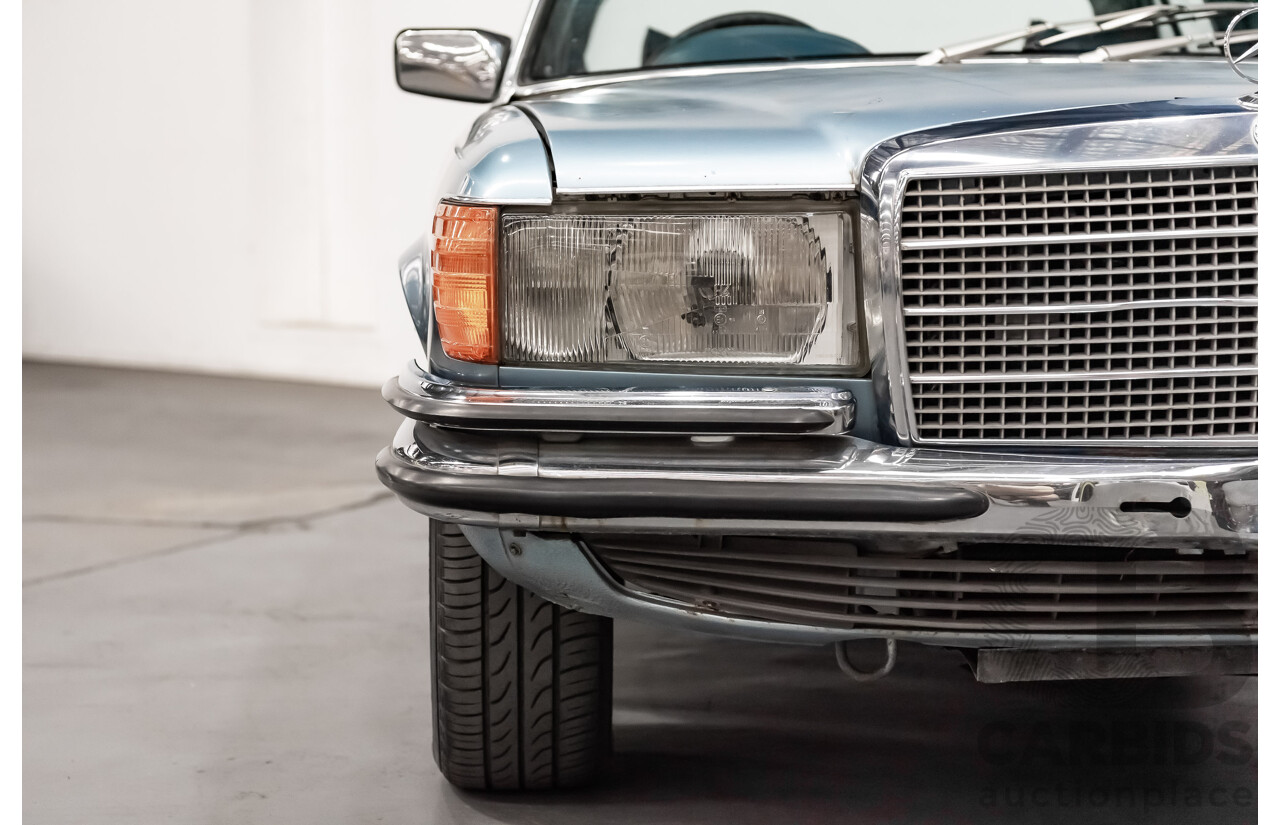 1/1973 Mercedes Benz 450SE 4d Sedan Metallic Blue V8 4.5L