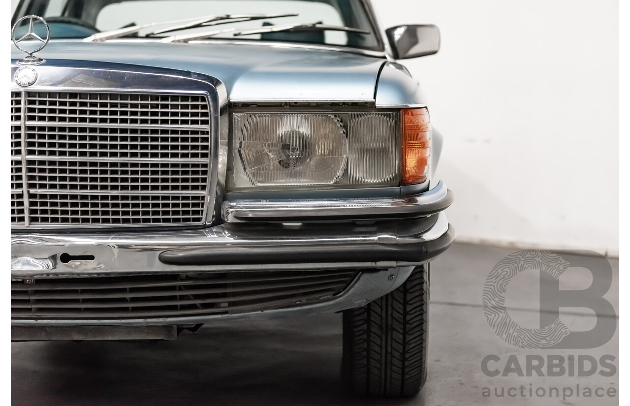 1/1973 Mercedes Benz 450SE 4d Sedan Metallic Blue V8 4.5L