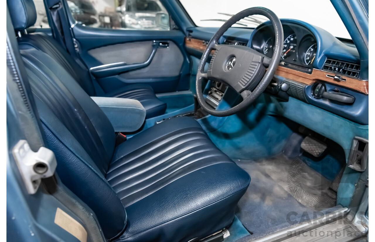1/1973 Mercedes Benz 450SE 4d Sedan Metallic Blue V8 4.5L