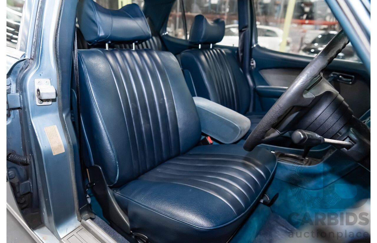 1/1973 Mercedes Benz 450SE 4d Sedan Metallic Blue V8 4.5L