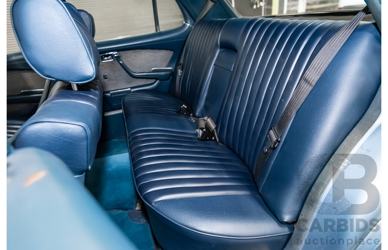 1/1973 Mercedes Benz 450SE 4d Sedan Metallic Blue V8 4.5L