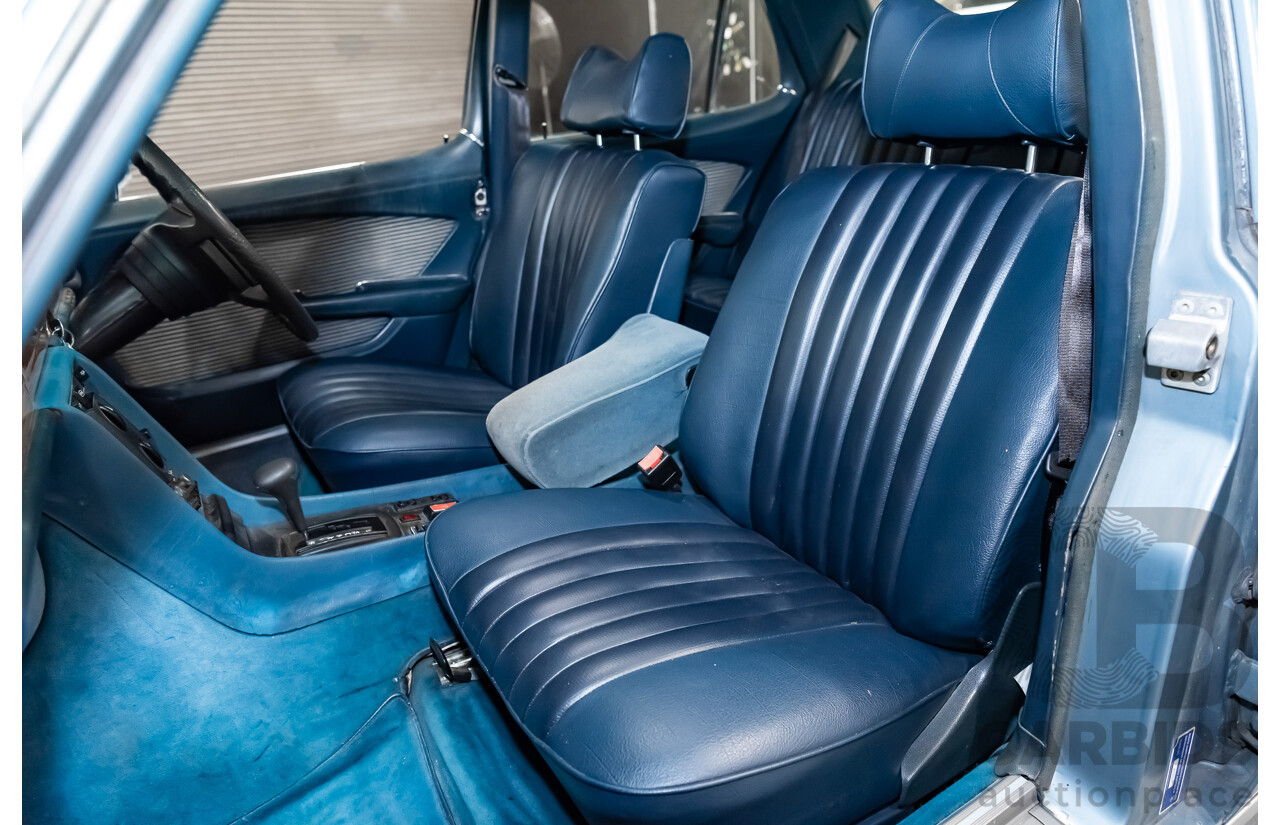 1/1973 Mercedes Benz 450SE 4d Sedan Metallic Blue V8 4.5L