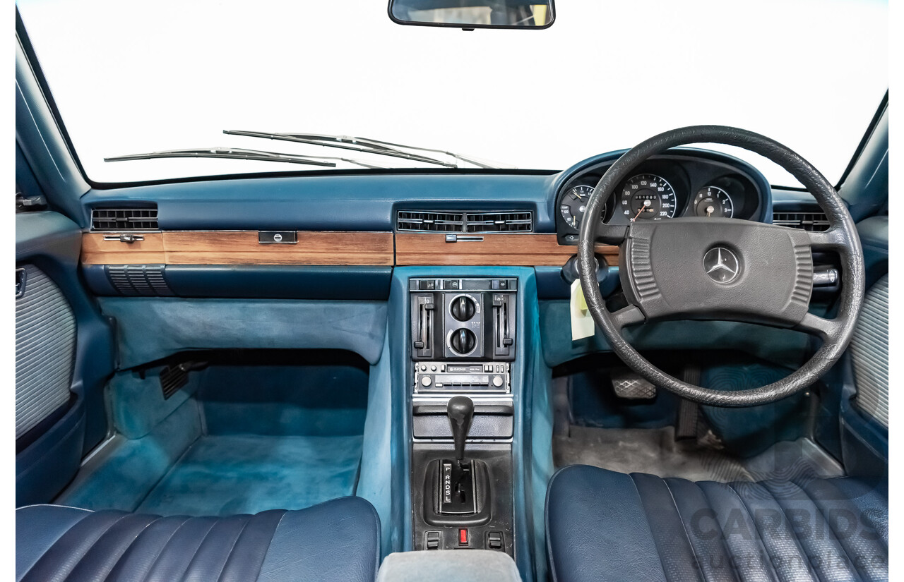 1/1973 Mercedes Benz 450SE 4d Sedan Metallic Blue V8 4.5L