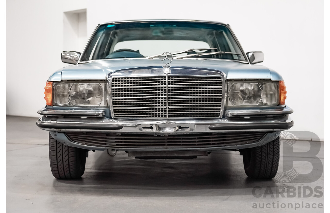 1/1973 Mercedes Benz 450SE 4d Sedan Metallic Blue V8 4.5L