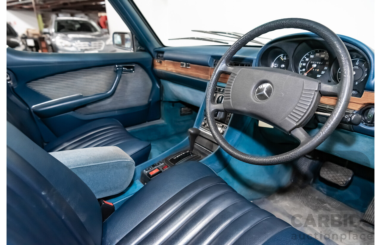 1/1973 Mercedes Benz 450SE 4d Sedan Metallic Blue V8 4.5L