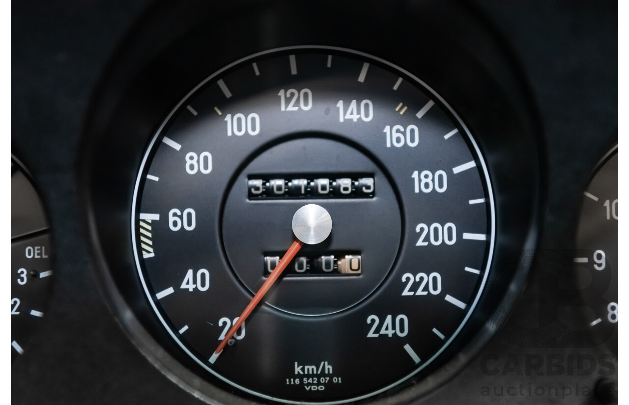 1/1973 Mercedes Benz 450SE 4d Sedan Metallic Blue V8 4.5L