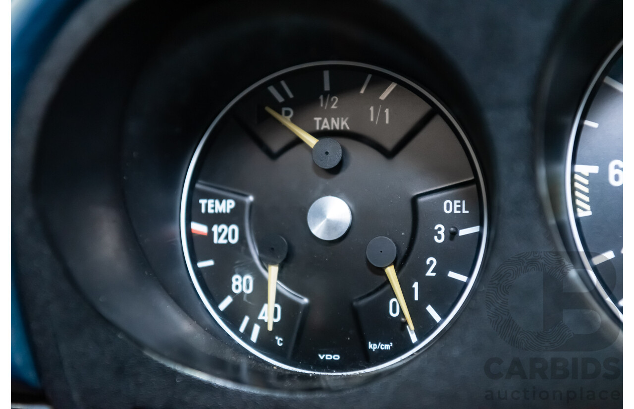 1/1973 Mercedes Benz 450SE 4d Sedan Metallic Blue V8 4.5L