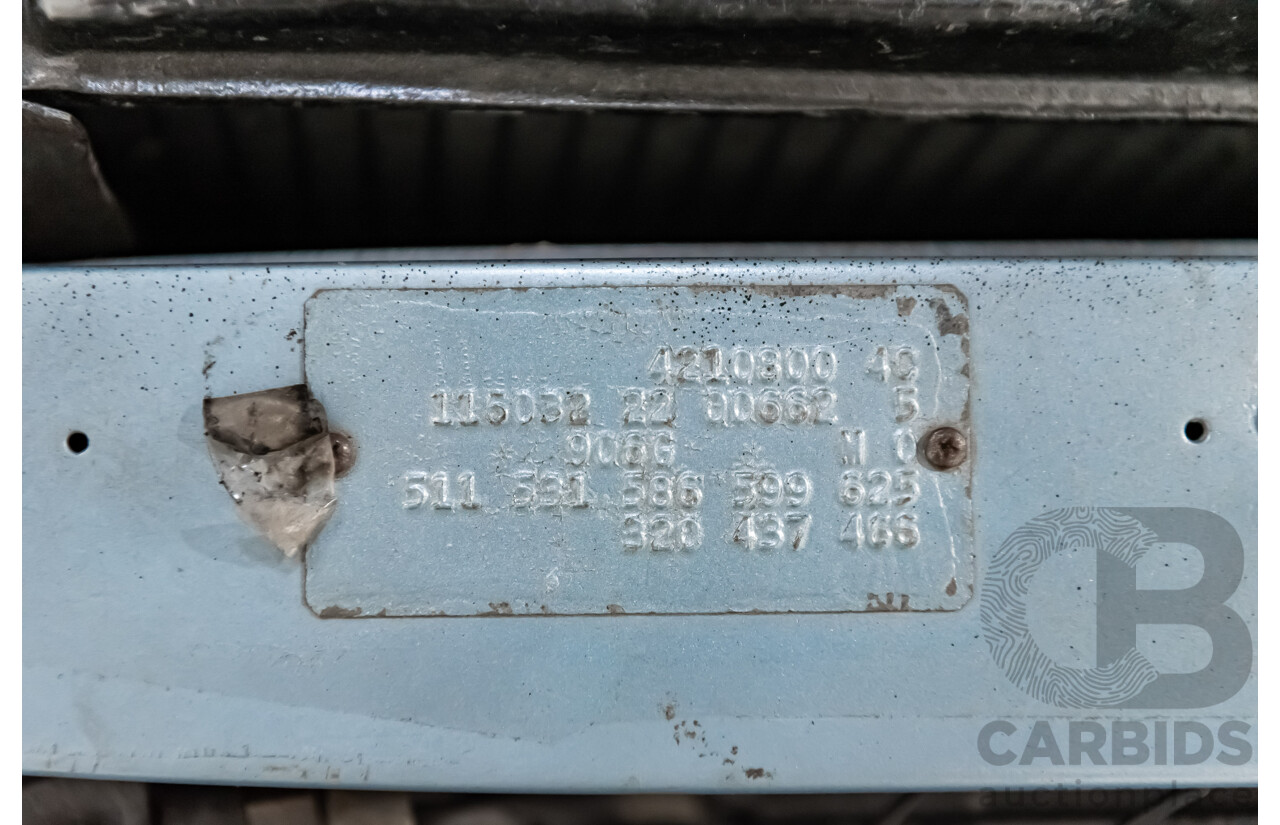 1/1973 Mercedes Benz 450SE 4d Sedan Metallic Blue V8 4.5L