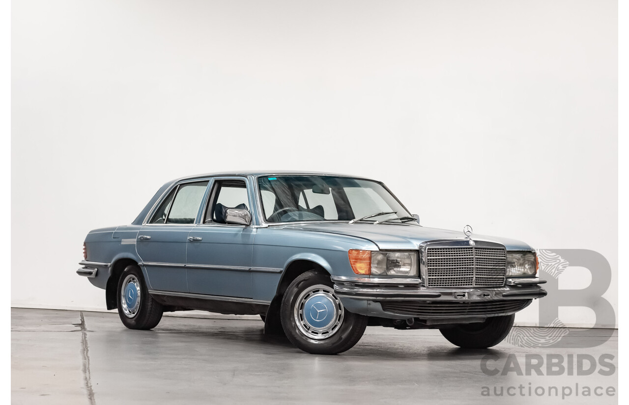 1/1973 Mercedes Benz 450SE 4d Sedan Metallic Blue V8 4.5L