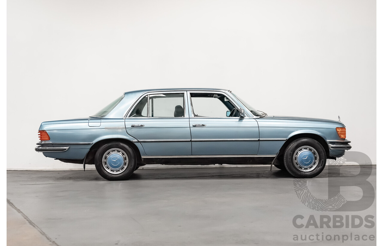 1/1973 Mercedes Benz 450SE 4d Sedan Metallic Blue V8 4.5L