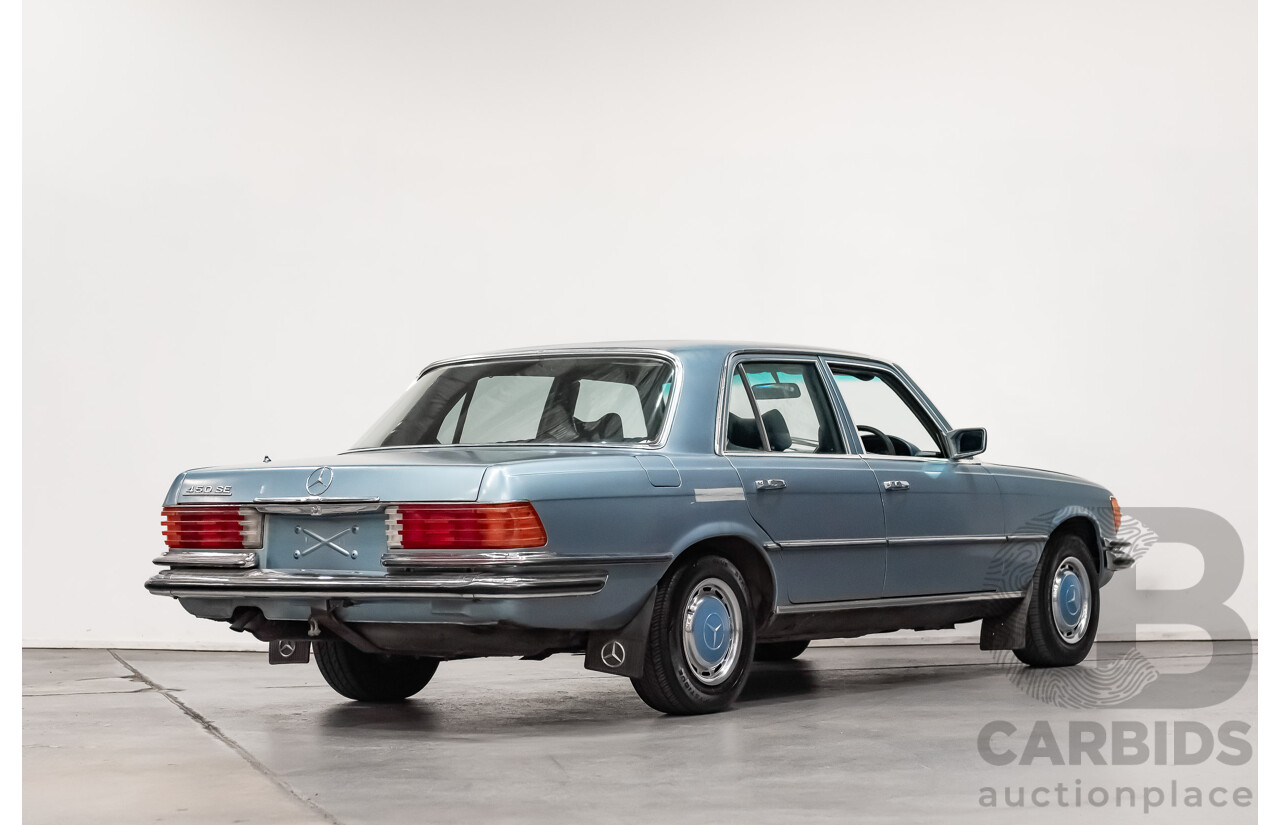 1/1973 Mercedes Benz 450SE 4d Sedan Metallic Blue V8 4.5L