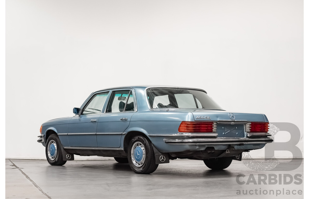 1/1973 Mercedes Benz 450SE 4d Sedan Metallic Blue V8 4.5L