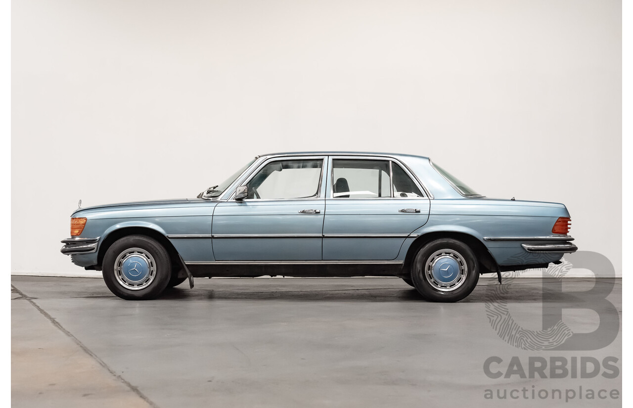1/1973 Mercedes Benz 450SE 4d Sedan Metallic Blue V8 4.5L
