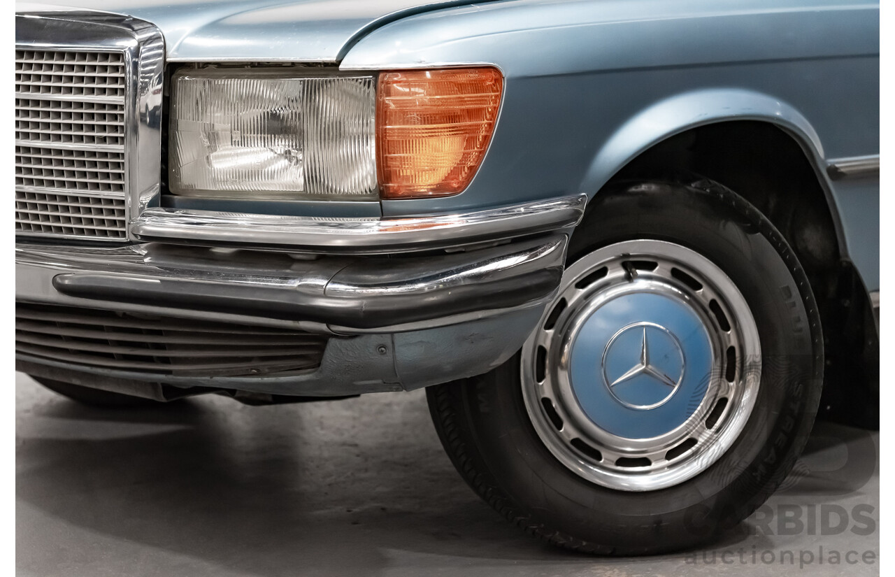1/1973 Mercedes Benz 450SE 4d Sedan Metallic Blue V8 4.5L