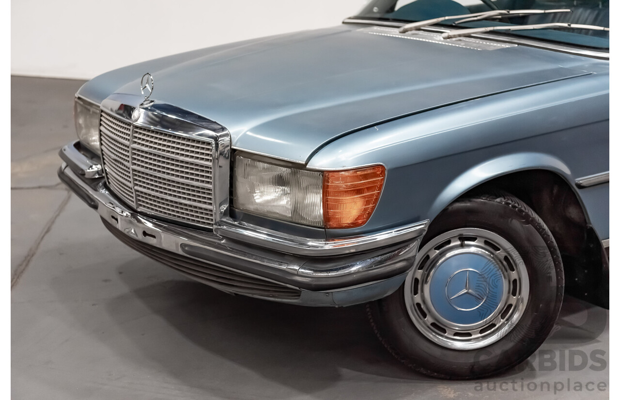 1/1973 Mercedes Benz 450SE 4d Sedan Metallic Blue V8 4.5L