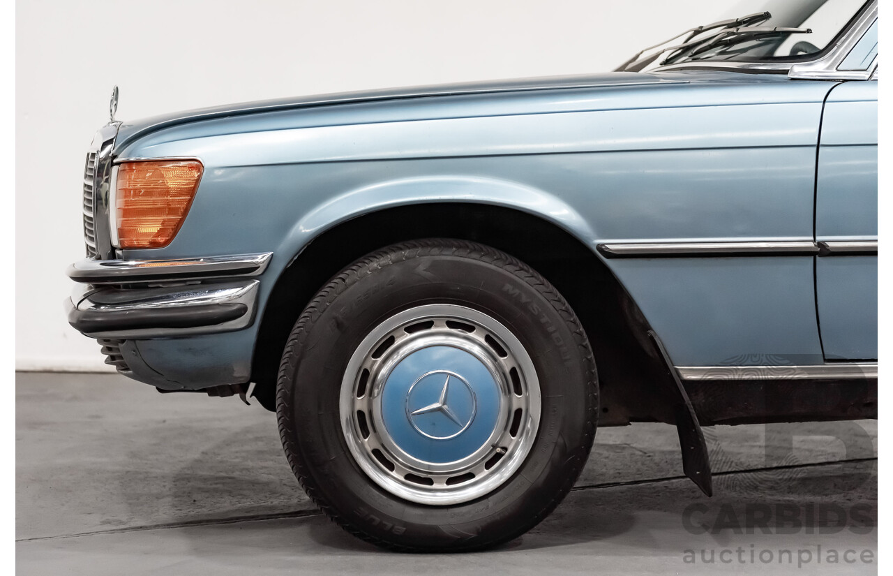1/1973 Mercedes Benz 450SE 4d Sedan Metallic Blue V8 4.5L
