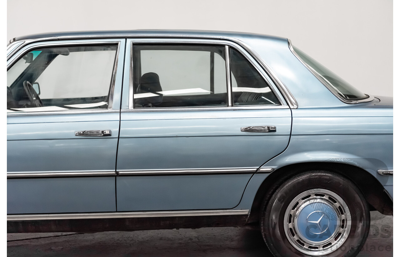 1/1973 Mercedes Benz 450SE 4d Sedan Metallic Blue V8 4.5L