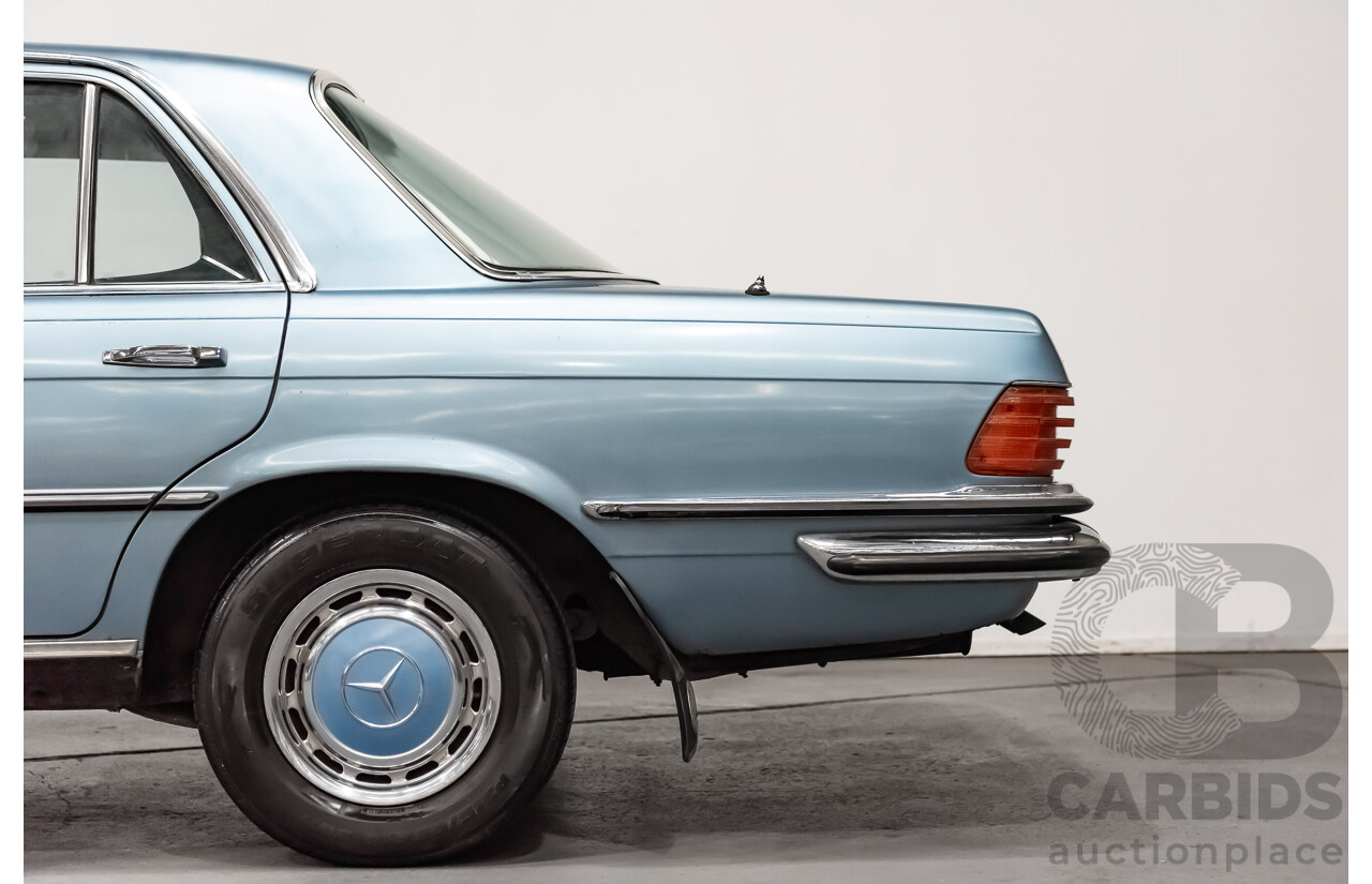 1/1973 Mercedes Benz 450SE 4d Sedan Metallic Blue V8 4.5L